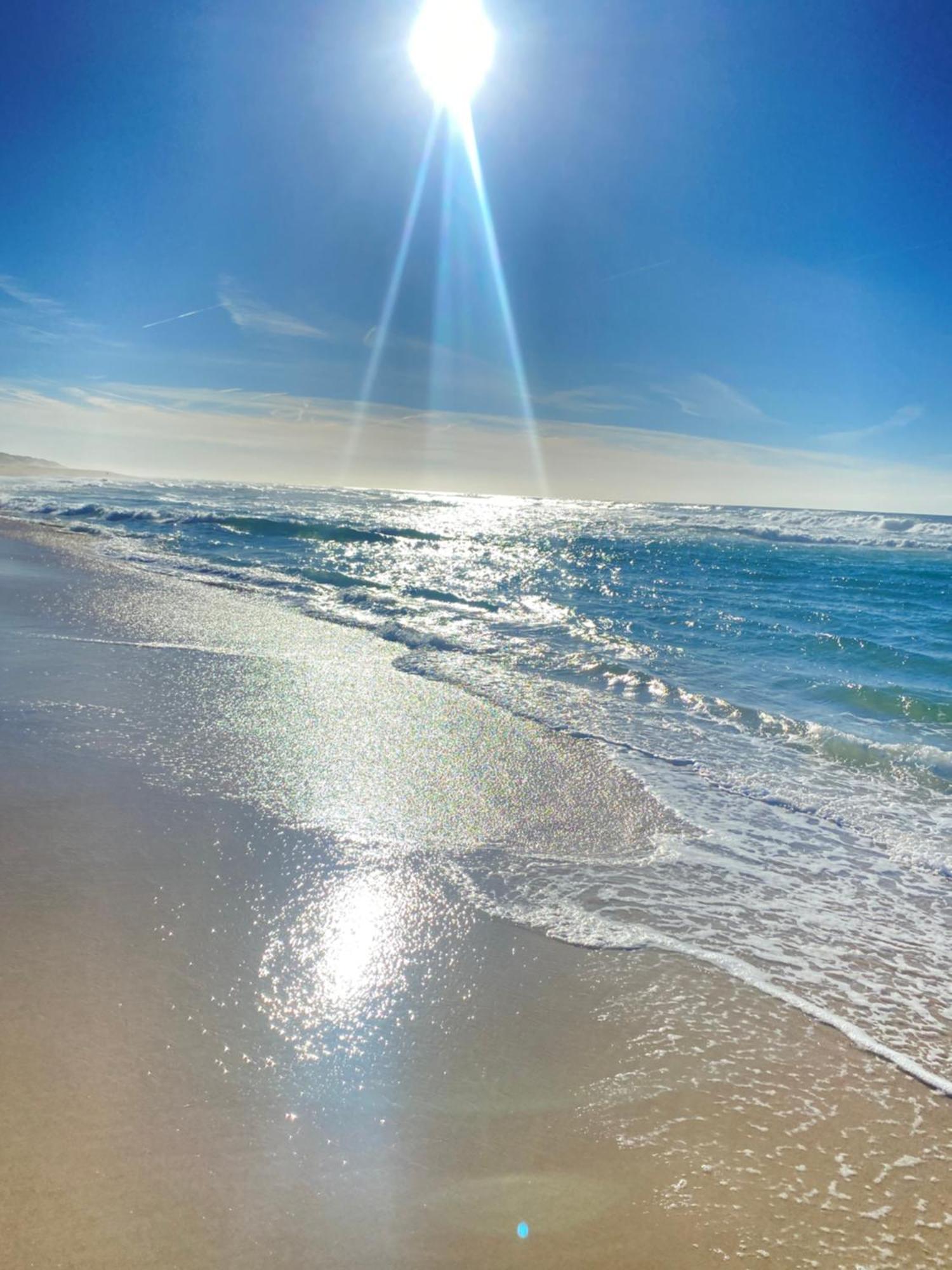 Apartamento Vista Mar วีเอย์รา เจ เลย์เรีย ภายนอก รูปภาพ
